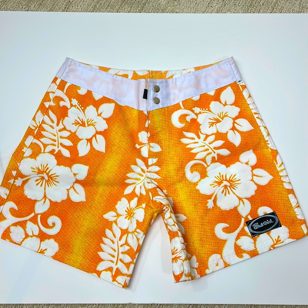 Bad Girl Hawaiian Swim Shorts